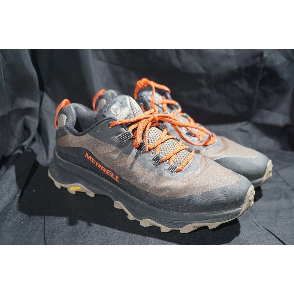 Merrell Moab Speed Trail Shoes Mens Size 8.5 Black Vibram FloatPro J066779
